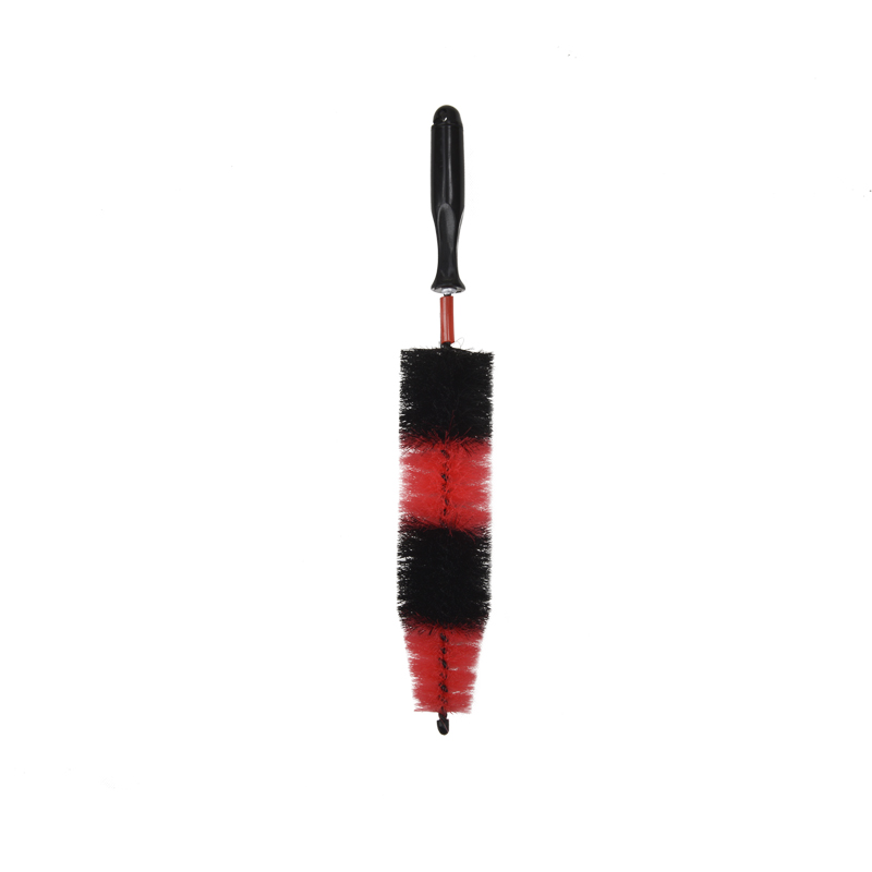 China Long Wheel car wash brush Soft Bristle Car wheel & engine & tire washing  brush Cleaning Brush factory and manufacturers
